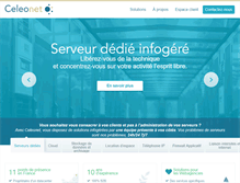 Tablet Screenshot of celeonet.fr