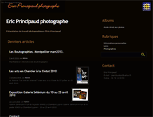 Tablet Screenshot of principaud.celeonet.fr