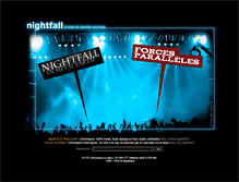 Tablet Screenshot of nightfall.celeonet.fr