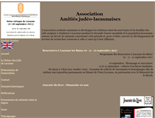 Tablet Screenshot of ajl.celeonet.fr